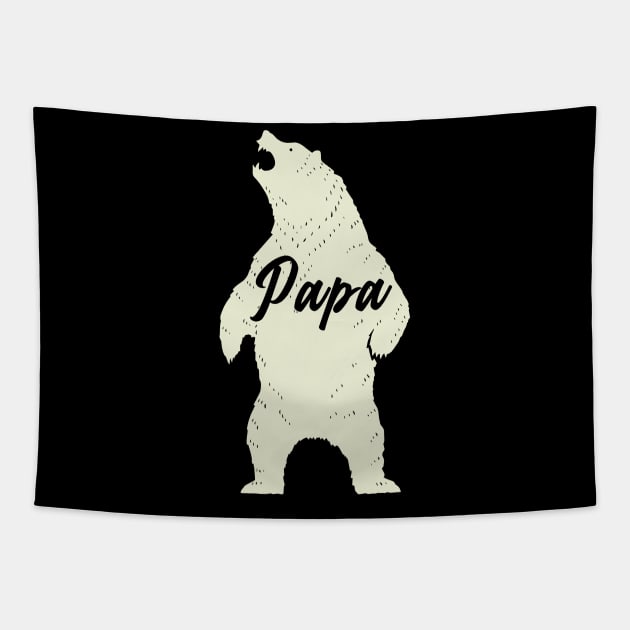 papa bear Tapestry by youki