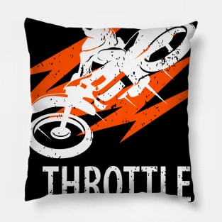 Motocross Biker Freestyle Stunt Pillow