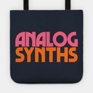 Analog Synths //////\\\\\\ Tote