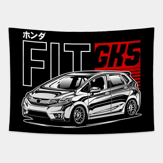 Honda Fit/Jazz GK5 Tapestry by idrdesign