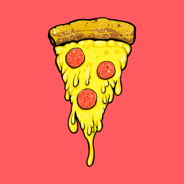Pizza slice by Saraknid