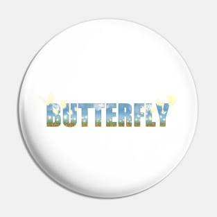 Glowing Butterfly Pin