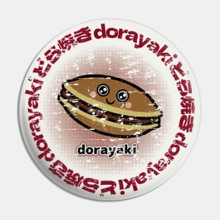 Vintage Kawaii Dorayaki Pin