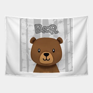 Bear Cute Tapestry