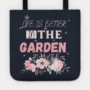 Flowers lover design gift for her who love floral design Tote