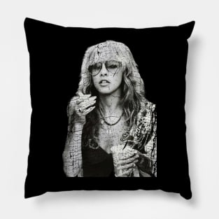 Vintage Stevie nicks old Is my fairy godmother Pillow