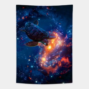 Cosmic Turtle Tapestry