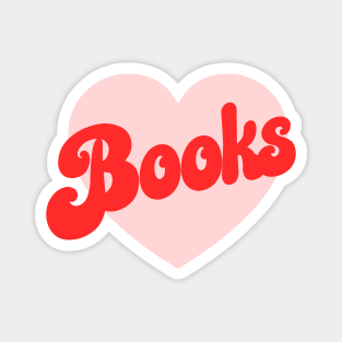 I Love Books Magnet