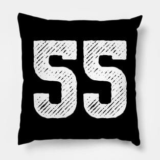 Fifty Five 55 Pillow