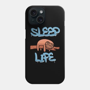 Sleep Life, Sleeping Sloth Phone Case