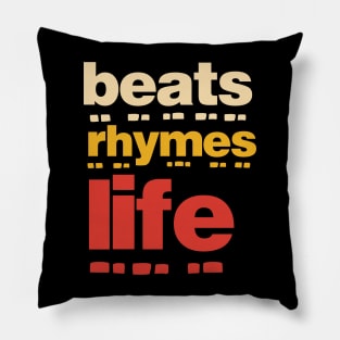 Beats Rhymes Life 41.0 Pillow