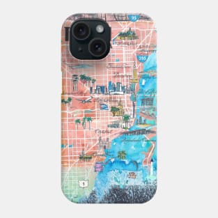 Miami, Florida Phone Case