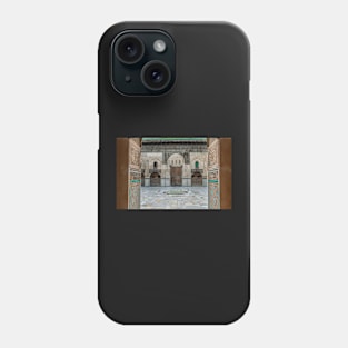 Madrasa Bou Inania in Fez, Morocco Phone Case