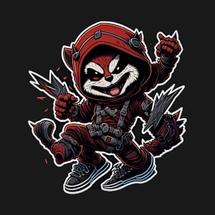 Red Panda Ninja_009 T-Shirt