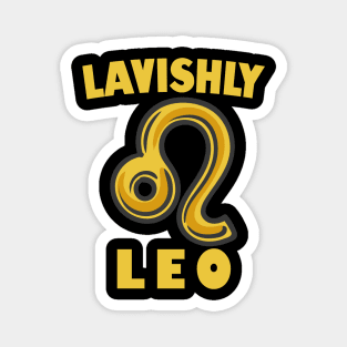 Lavishly Leo Magnet