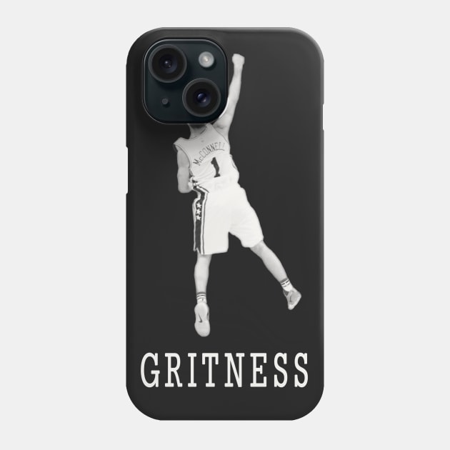 T.J. McConnell: Gritness Phone Case by OptionaliTEES