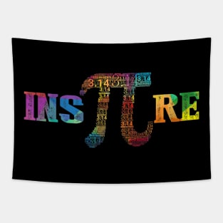 Inspire Pi Tshirt 314 Math Teacher Pi National Day Tapestry