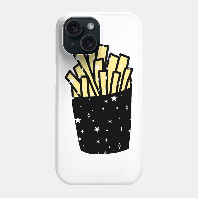 Space Fry Phone Case by designminds1