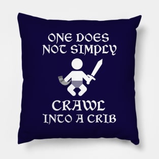 One Does Not Simply Crawl Pillow