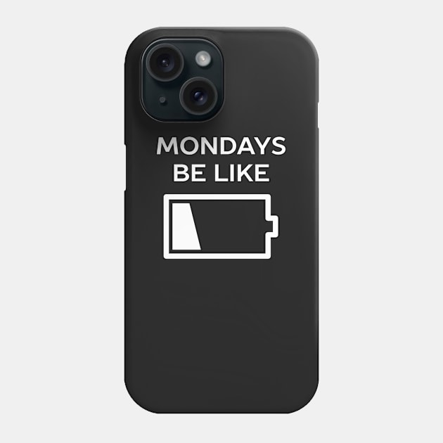 I Hate Mondays Introvert T-Shirt Phone Case by happinessinatee