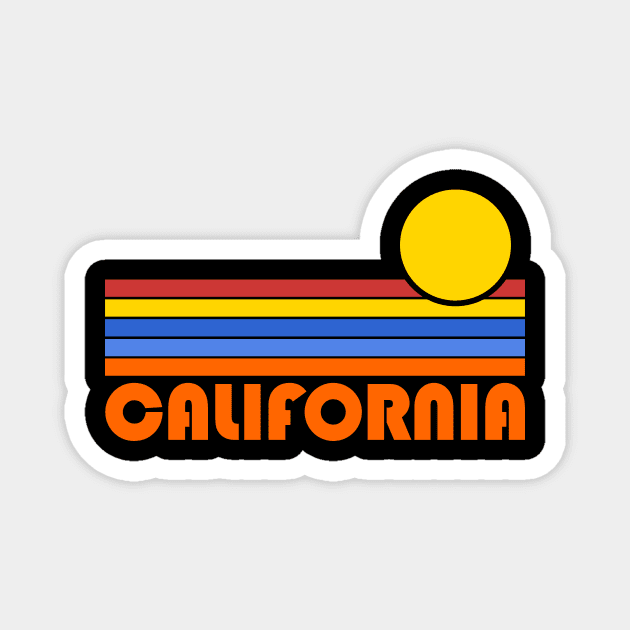 California and sun Magnet by My Happy-Design