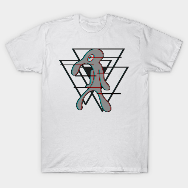 Bold And Brash Glitch Bold And Brash Squidward T Shirt Teepublic