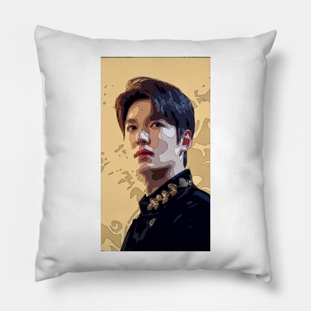 Lee Min-Ho Pillow by Playful Creatives