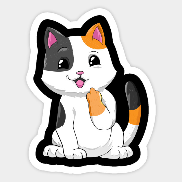 Funny Cat Middle Finger Shirt Hate You Kitten Hate People Dont