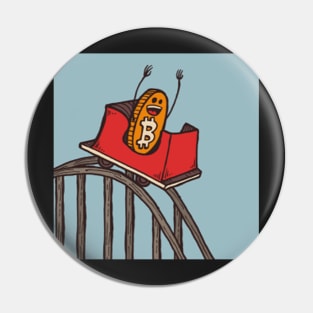 Bitcoin Roller Coaster Pin