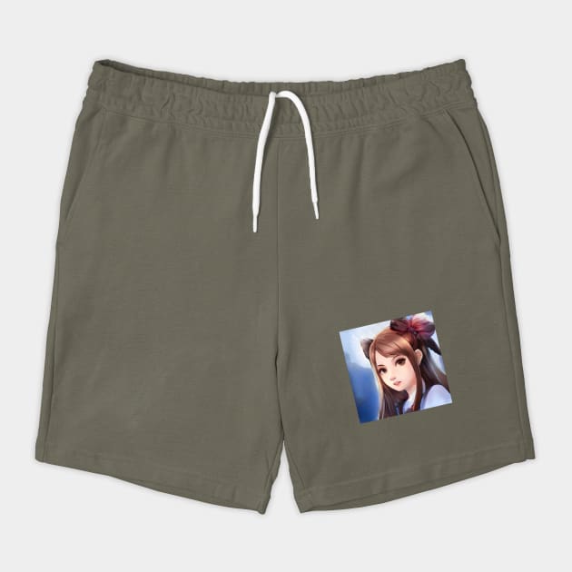 Brown Hair Anime Girl by animegirlnft