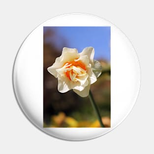 Double Flowering Daffodil Pin