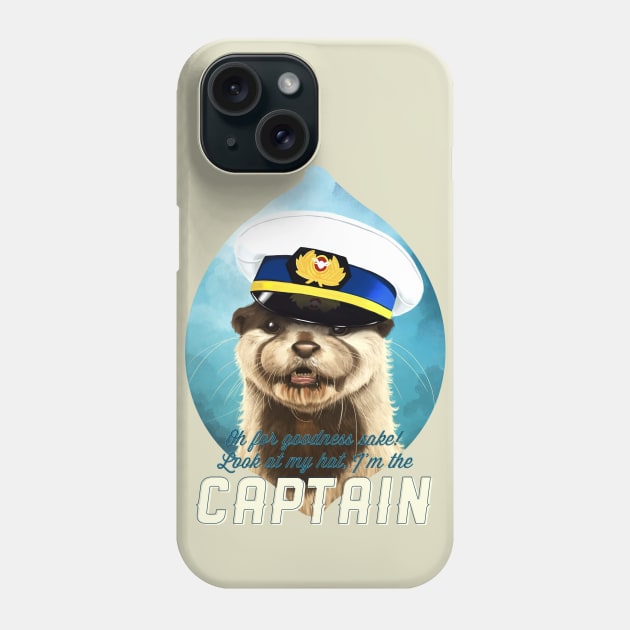 Captain Otter Phone Case by tillieke