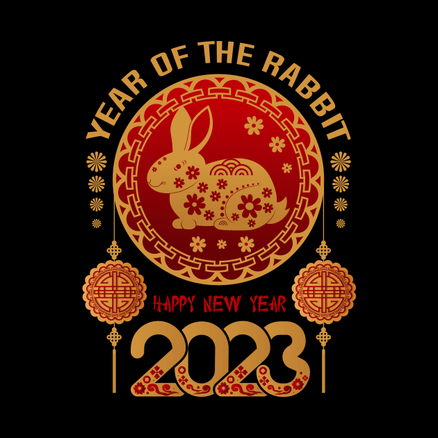 Chinese Zodiac Year of the Rabbit Chinese New Year 2023 by sufian