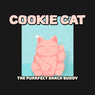 Cookie Cat: The Purrfect Snack Buddy Cookie Day T-Shirt