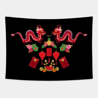 Lunar New Year - Year of the Dragon Tapestry