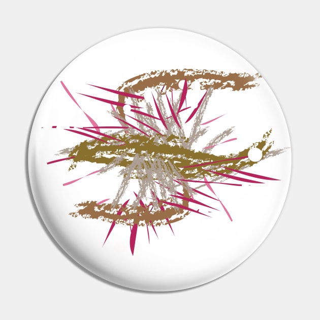 Abstraction Pin by dddesign