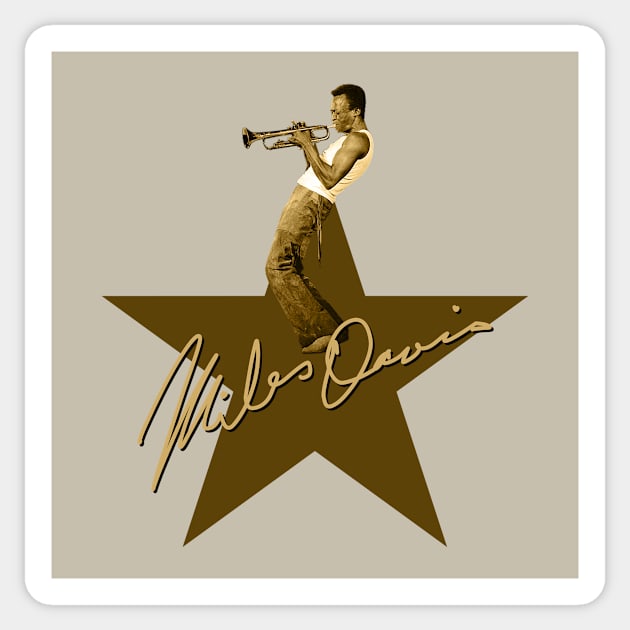 Miles Davis - Signature - Miles Davis - Sticker