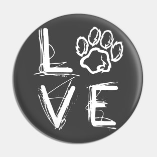 Love Paw Pin