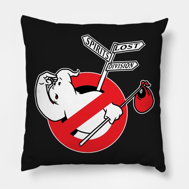 Ghostbusters: Lost Spirits Division Pillow by SwittCraft