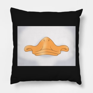 White Duck Bill Pillow