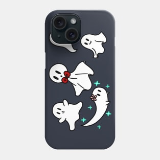 Five Cute Ghosts Phone Case