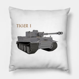 Tiger I German WW2 Tank Pillow