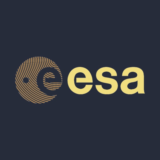 European Space Agency Retro Logo by Lunar Lens