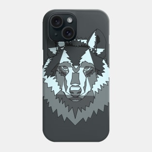 Geometric Wolf Phone Case