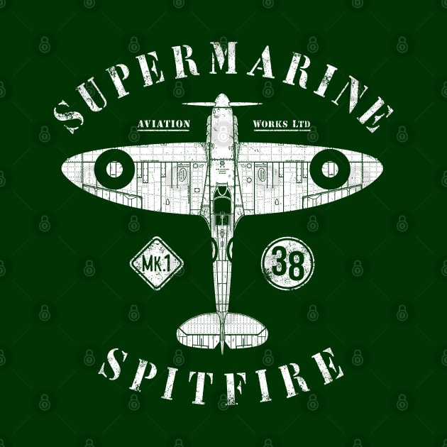 Supermarine Spitfire by 909 Apparel