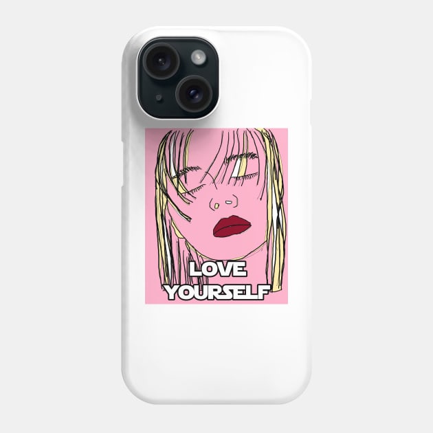 love yourself Phone Case by zzzozzo