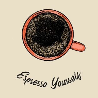 Espresso Coffee Lover Shirt Coffee Gift for Morning Person T-Shirt