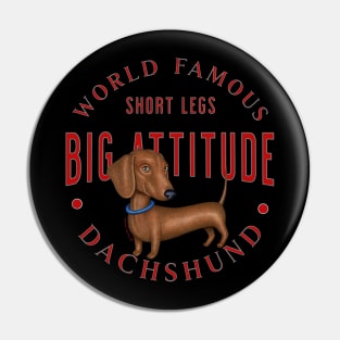 World Famous Dachshund Pin