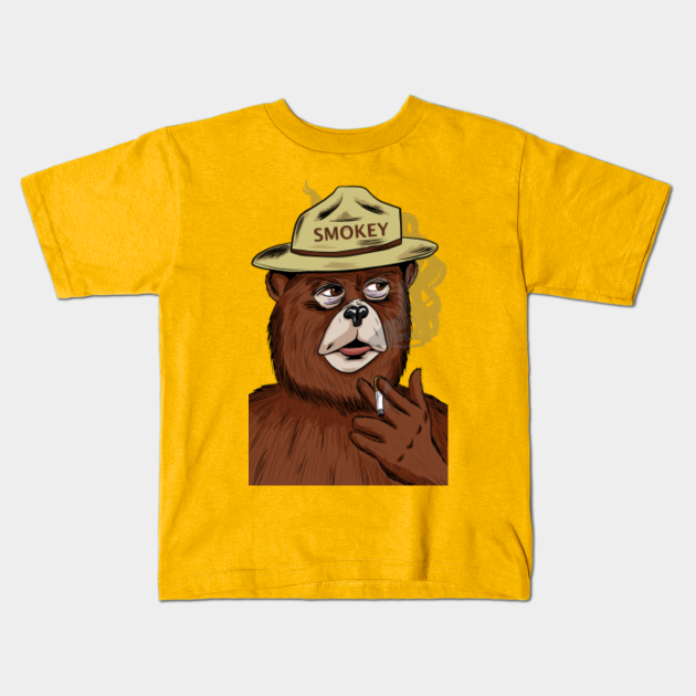 Smokey the Bear - Smokey The Bear - Kids T-Shirt | TeePublic