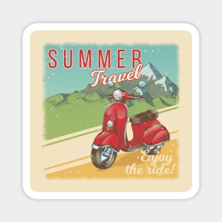 Enjoy The Ride - Summer Travel Magnet